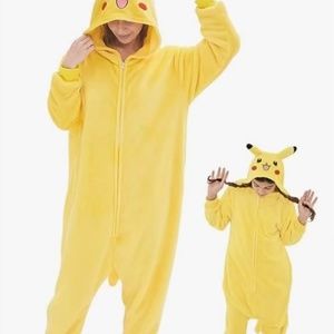 pokemon adult and kid onesie